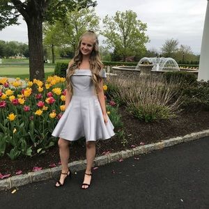 Silver Dress in Size M